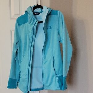 EUC Women's The North Face Shastina Stretch Hoodie in teal Size Large